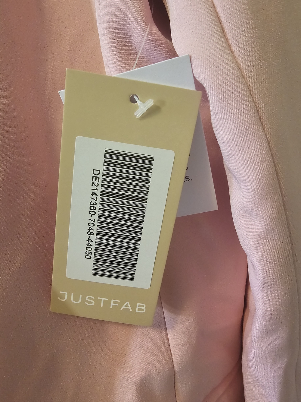 JustFab Pink Blazer Jacket